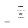 ZANUSSI ZOB681 Owners Manual ZANUSSI ZOB681 Owners Manual