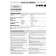 ZANUSSI TLADVANTAGE500 Owners Manual ZANUSSI TLADVANTAGE500 Owners Manual