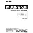 TEAC W580R Owners Manual TEAC W580R Owners Manual