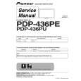PIONEER PDP436PE Service Manual PIONEER PDP436PE Service Manual