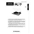 PIONEER PL-7 Owners Manual PIONEER PL-7 Owners Manual