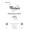 WHIRLPOOL RC8400XVG0 Parts Catalog WHIRLPOOL RC8400XVG0 Parts Catalog