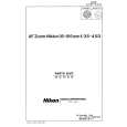 NIKON AF ZOOM-NIKKOR 35-105MM F/3.5-4.5D Parts Catalog NIKON AF ZOOM-NIKKOR 35-105MM F/3.5-4.5D Parts Catalog