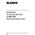 BLANCO BSO660B Owners Manual BLANCO BSO660B Owners Manual