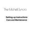 MICHELL SYNCRO Owners Manual MICHELL SYNCRO Owners Manual