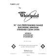 WHIRLPOOL SF305EERW2 Parts Catalog WHIRLPOOL SF305EERW2 Parts Catalog