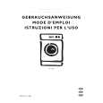 ELECTROLUX EW 1385 F-W Owners Manual ELECTROLUX EW 1385 F-W Owners Manual