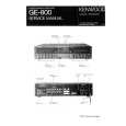 KENWOOD GE-800 Service Manual KENWOOD GE-800 Service Manual
