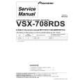 PIONEER VSX-708RDS/HYXJI Service Manual PIONEER VSX-708RDS/HYXJI Service Manual