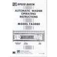WHIRLPOOL FA3080 Owners Manual WHIRLPOOL FA3080 Owners Manual