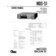 SONY MDS-S1 Service Manual SONY MDS-S1 Service Manual