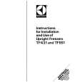 AEG TF431 Owners Manual AEG TF431 Owners Manual
