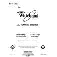 WHIRLPOOL LA5800XPW1 Parts Catalog WHIRLPOOL LA5800XPW1 Parts Catalog
