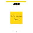 ZANUSSI ZGG757ALU Owners Manual ZANUSSI ZGG757ALU Owners Manual