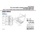SONY PCGZ1VXCP Service Manual SONY PCGZ1VXCP Service Manual