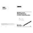 ZANUSSI ZWD1000JX Owners Manual ZANUSSI ZWD1000JX Owners Manual