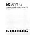 GRUNDIG VS500GB Owners Manual GRUNDIG VS500GB Owners Manual