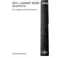 AEG LAV90300 Owners Manual AEG LAV90300 Owners Manual
