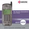 KYOCERA QCP6035 User Guide KYOCERA QCP6035 User Guide