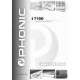 PHONIC I7100 Owners Manual PHONIC I7100 Owners Manual