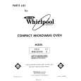 WHIRLPOOL MW1501XW0 Parts Catalog WHIRLPOOL MW1501XW0 Parts Catalog