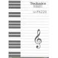 PANASONIC SXPX220 Owners Manual PANASONIC SXPX220 Owners Manual