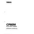 YAMAHA CP60M Owners Manual YAMAHA CP60M Owners Manual