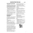 WHIRLPOOL SV 297 Owners Manual WHIRLPOOL SV 297 Owners Manual
