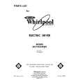 WHIRLPOOL LE5790XMW0 Parts Catalog WHIRLPOOL LE5790XMW0 Parts Catalog