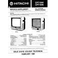 HITACHI CPT1644 Service Manual HITACHI CPT1644 Service Manual