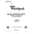 WHIRLPOOL RE963PXKT1 Parts Catalog WHIRLPOOL RE963PXKT1 Parts Catalog