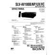 SONY SLVAV100B/NP/UX/VC Service Manual SONY SLVAV100B/NP/UX/VC Service Manual