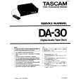 TEAC DA30 Service Manual TEAC DA30 Service Manual