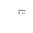 ARTHUR MARTIN ELECTROLUX AR6670I Owners Manual ARTHUR MARTIN ELECTROLUX AR6670I Owners Manual