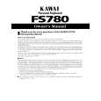 KAWAI FS780 Owners Manual KAWAI FS780 Owners Manual
