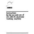 AEG ZE2101IS Owners Manual AEG ZE2101IS Owners Manual