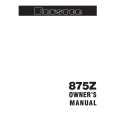 BRYSTON 875Z Owners Manual BRYSTON 875Z Owners Manual