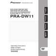 PIONEER PRA-DW11 Owners Manual PIONEER PRA-DW11 Owners Manual