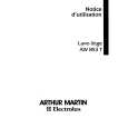 ARTHUR MARTIN ELECTROLUX AW853T Owners Manual ARTHUR MARTIN ELECTROLUX AW853T Owners Manual