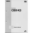 YAMAHA CBX-K3 Owners Manual YAMAHA CBX-K3 Owners Manual