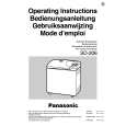 PANASONIC SD206 Owners Manual PANASONIC SD206 Owners Manual