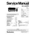 TECHNICS SEA900S Service Manual TECHNICS SEA900S Service Manual