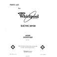 WHIRLPOOL LE3000XSW0 Parts Catalog WHIRLPOOL LE3000XSW0 Parts Catalog