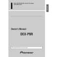 PIONEER DEX-P9R Owners Manual PIONEER DEX-P9R Owners Manual