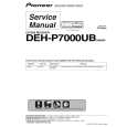 PIONEER DEH-P7000UB/X1PEW5 Service Manual PIONEER DEH-P7000UB/X1PEW5 Service Manual