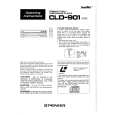 PIONEER CLD-901 Owners Manual PIONEER CLD-901 Owners Manual