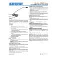 SHURE MX400D Owners Manual SHURE MX400D Owners Manual