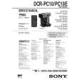 SONY DCRPC10/E Service Manual SONY DCRPC10/E Service Manual