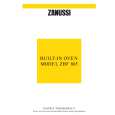 ZANUSSI ZBF865N Owners Manual ZANUSSI ZBF865N Owners Manual
