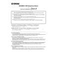 YAMAHA DB-SREV1 Owners Manual YAMAHA DB-SREV1 Owners Manual